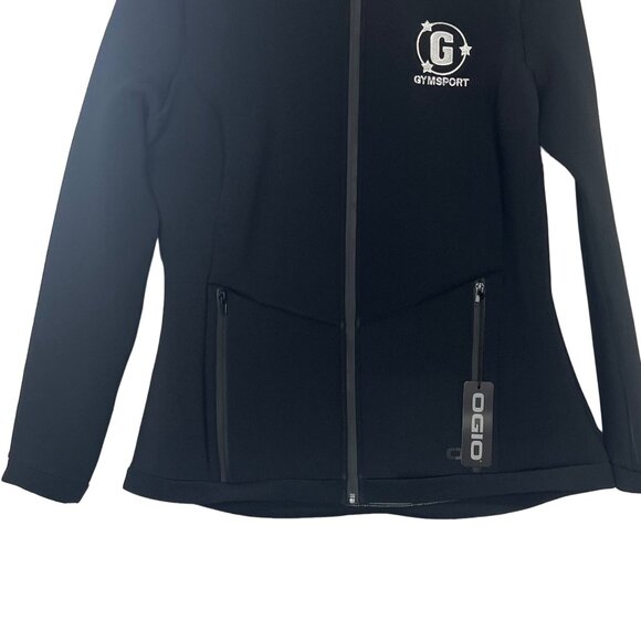 Ogio Gym Sport Jacket Womens XL Black New Full Zip - Picture 4 of 8
